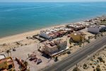 Casita de Playa in Las Palmas San Felipe - drone view to beach